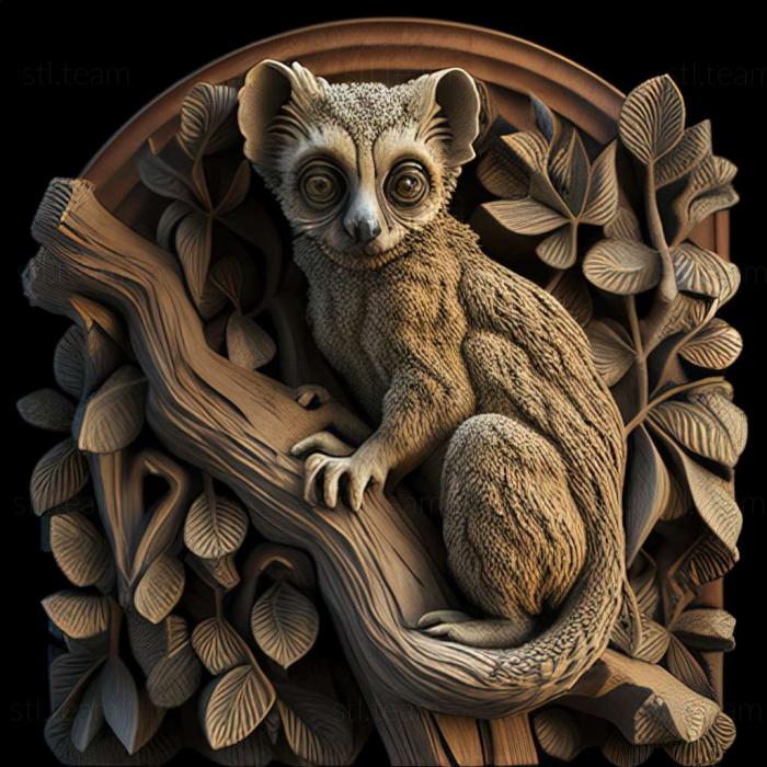 3D model Pachylemur (STL)